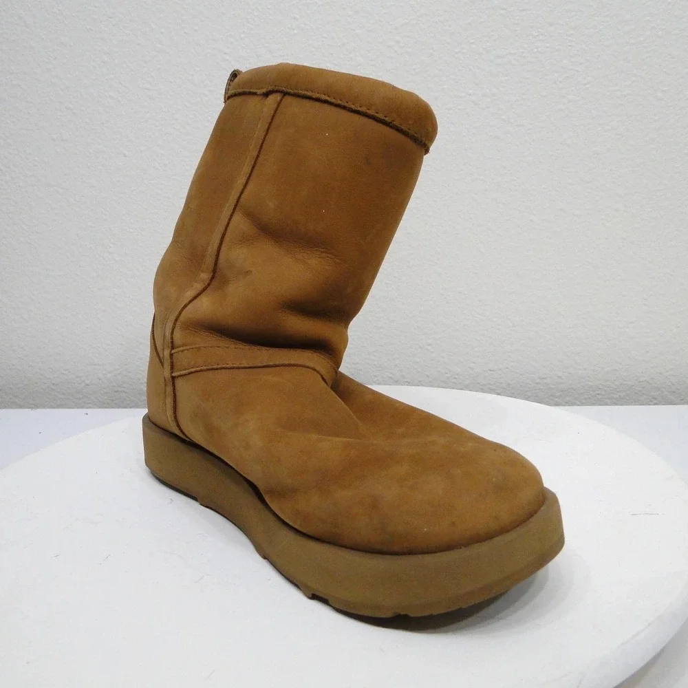 UGG Adirondack Boot III Pull-On Waterproof Winter Boots Chestnut Brown 1017509 8